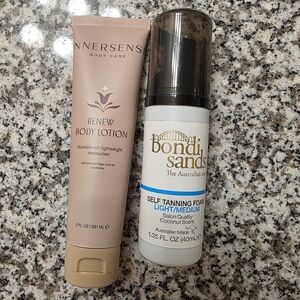 Innersense Renew Body Lotion & Bondi Sands Self Tanning Foam Light/medium